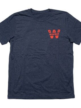 Balliwick "W Stars" T-shirt - Navy - Large